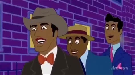 The cartoon is accompanied by the background music mentioned above, adding to the humor of the video. . Axel in harlem animan